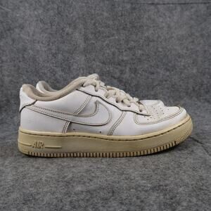 Nike Shoes Youth 5 Sneakers Air Force 1 White Lace Up Casual AF1 Kids Active